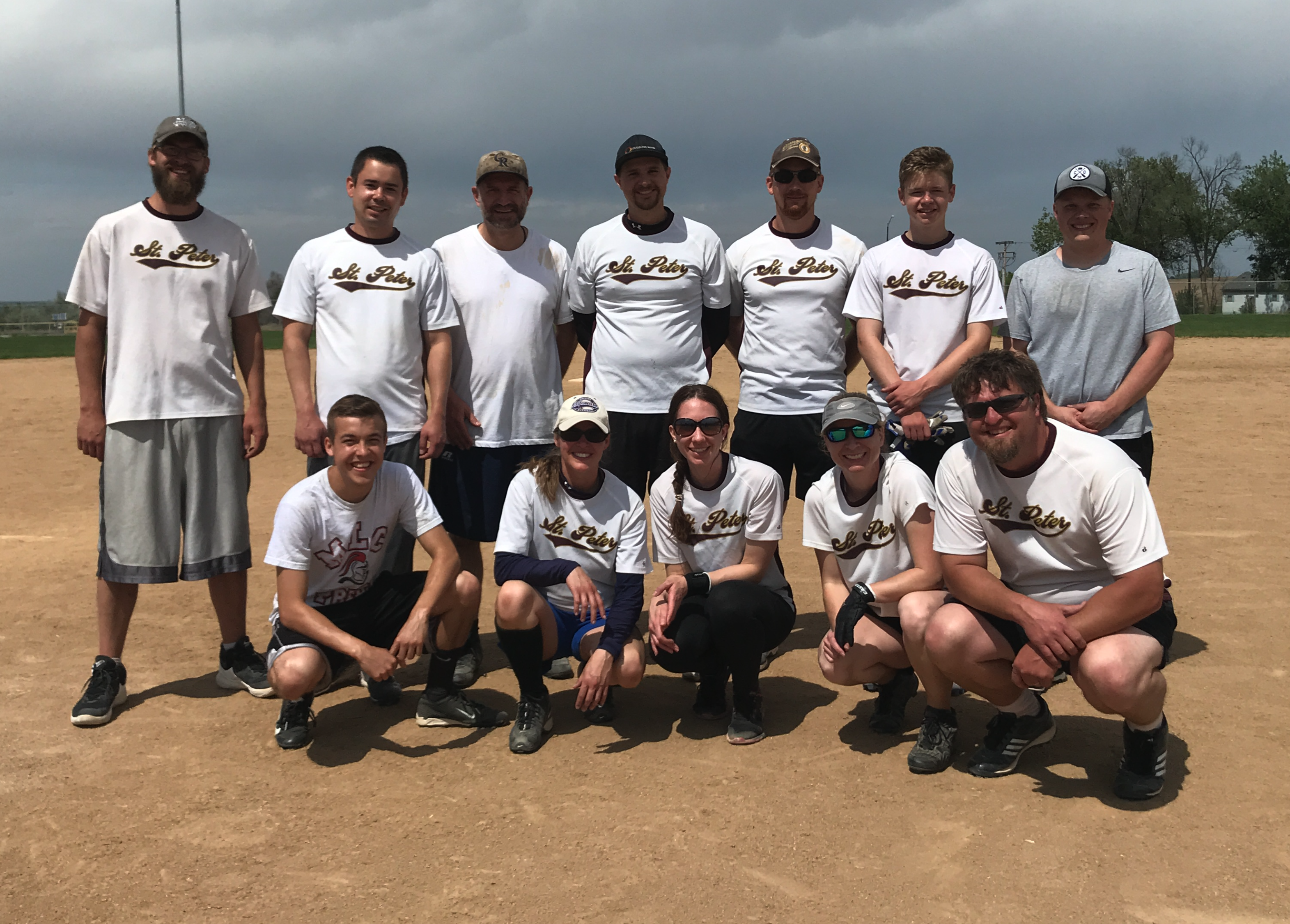 St Peter softball team