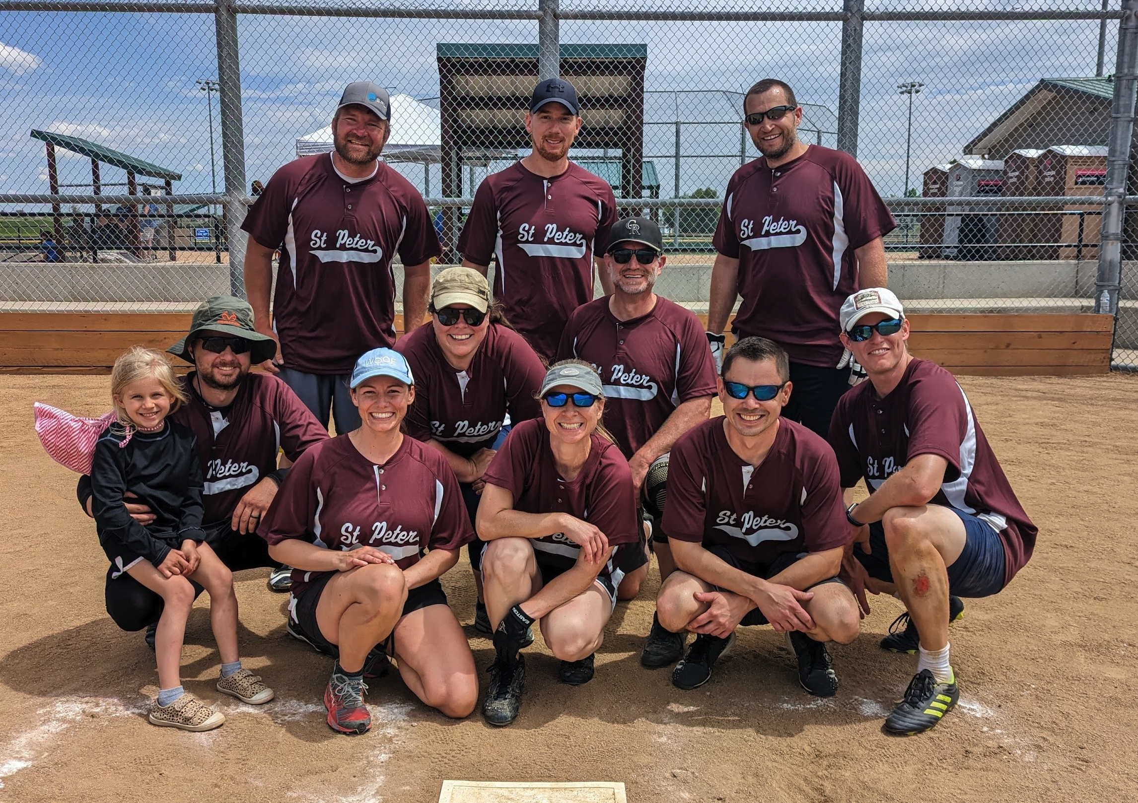 St Peter softball team