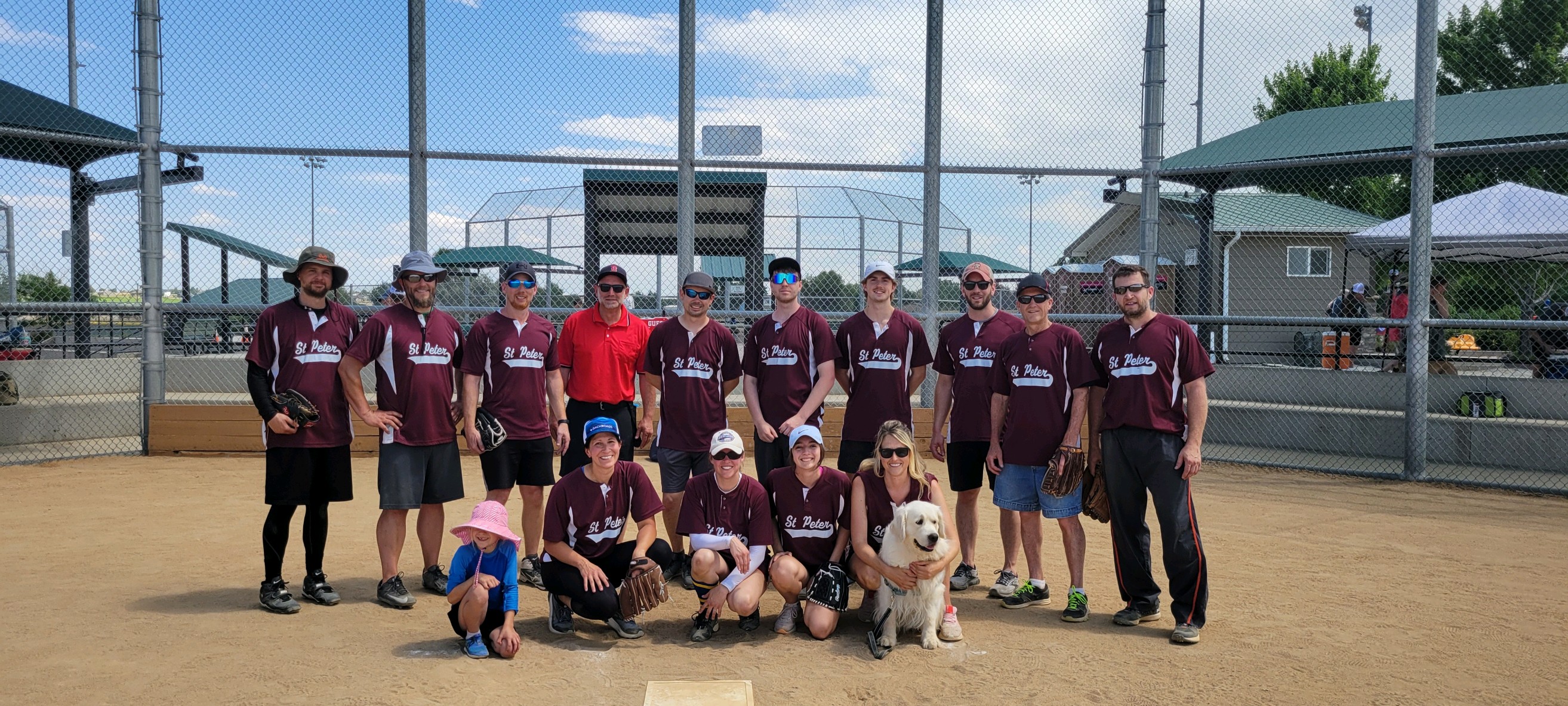 St Peter softball team